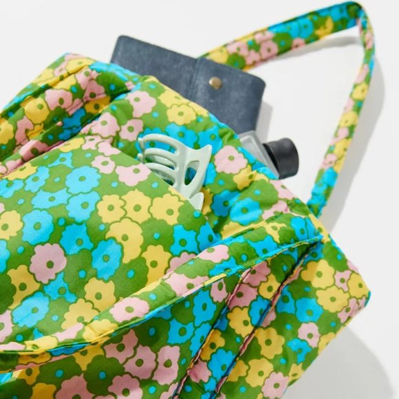 NWOT BAGGU Puffy Mini Tote Flowerbed - Picture 6 of 9